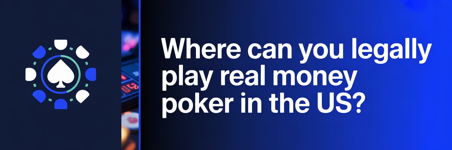 Where Can You Legally Play Real Money Poker in the US?
